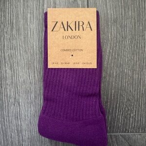 Old Navy Purple Casual Socks Ribbed Knit